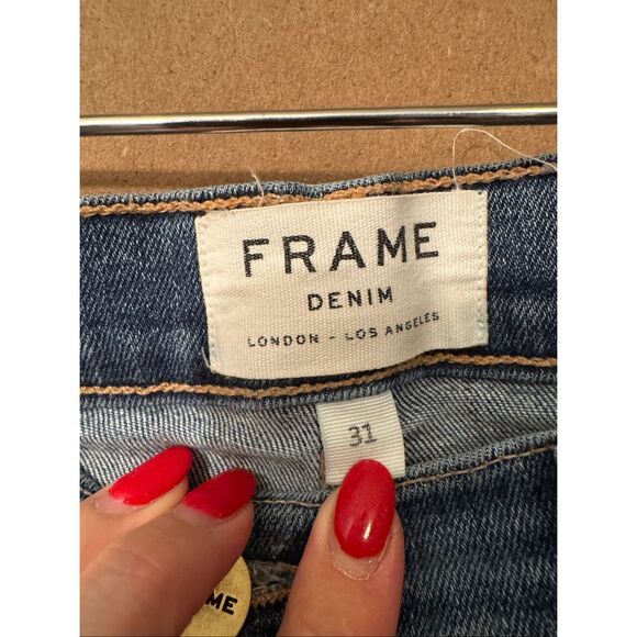 Frame Le High Skinny Jean, Solit hem - Picture 3 of 7